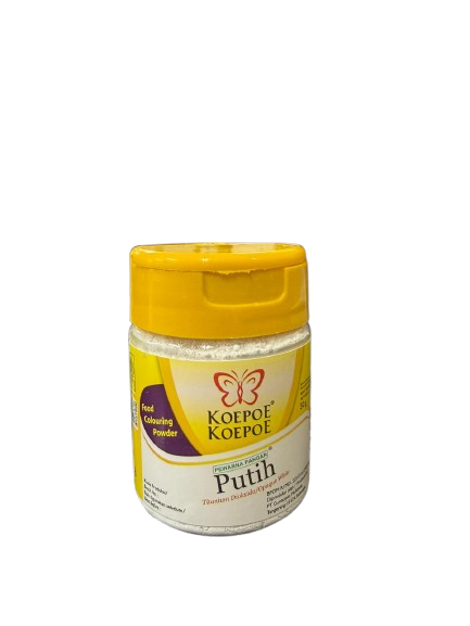 Koepoe pewarna putih 50gr