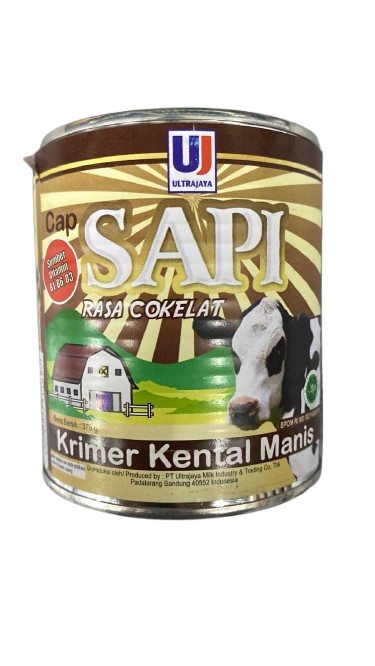 Susu Tiga Sapi Coklat Kaleng