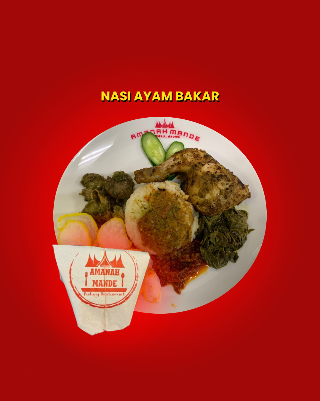 Nasi Ramas Ayam Bakar