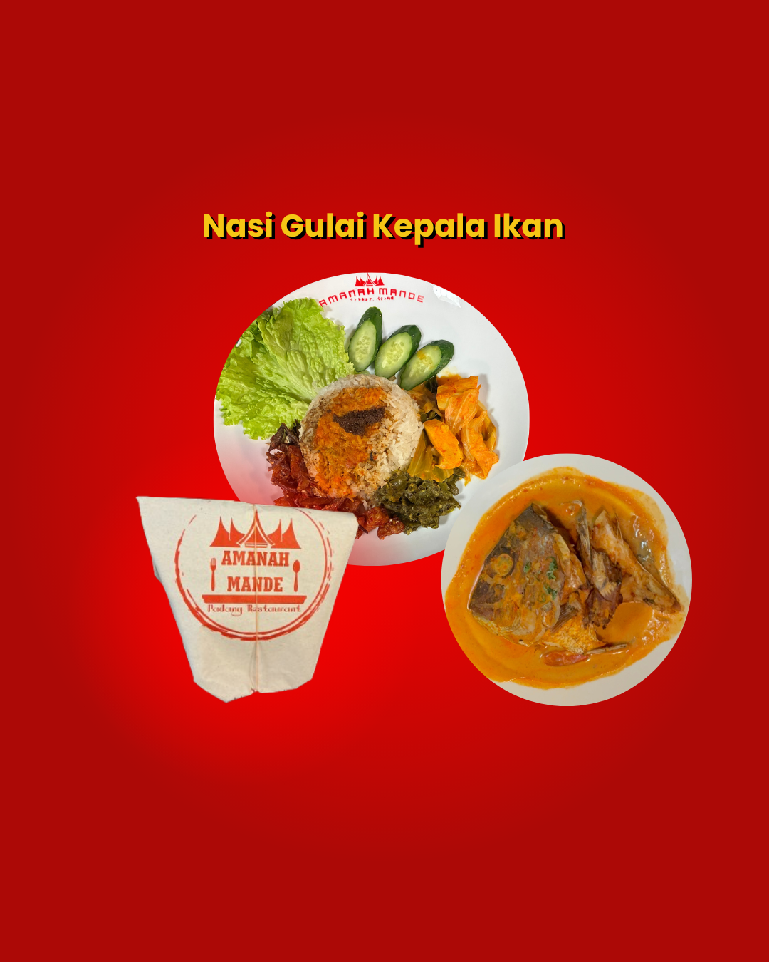 Nasi Ramas Gulai Kepala Ikan
