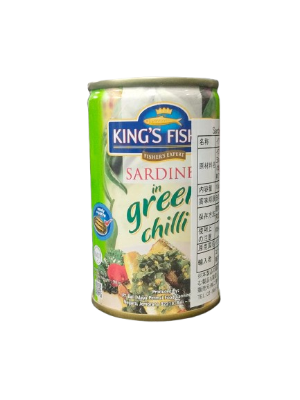 Sarden Kings Fisher Green Chili 155gr