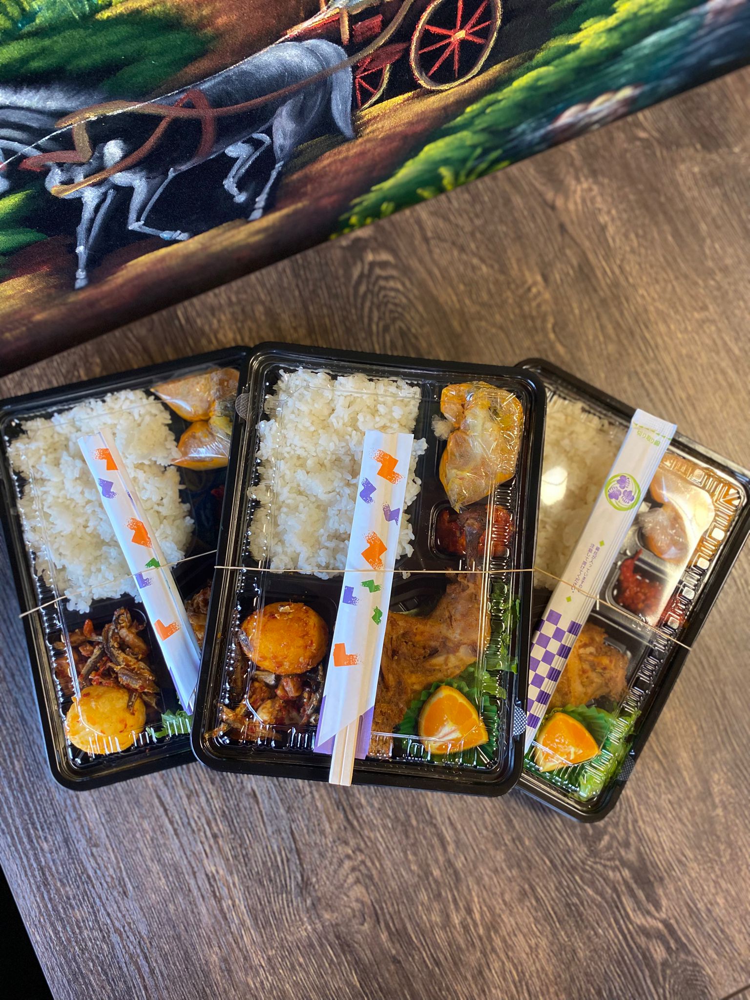 Bento Lauk Daging Ikan