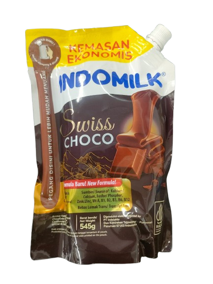 Susu Indomilk Coklat Pouch 545ml
