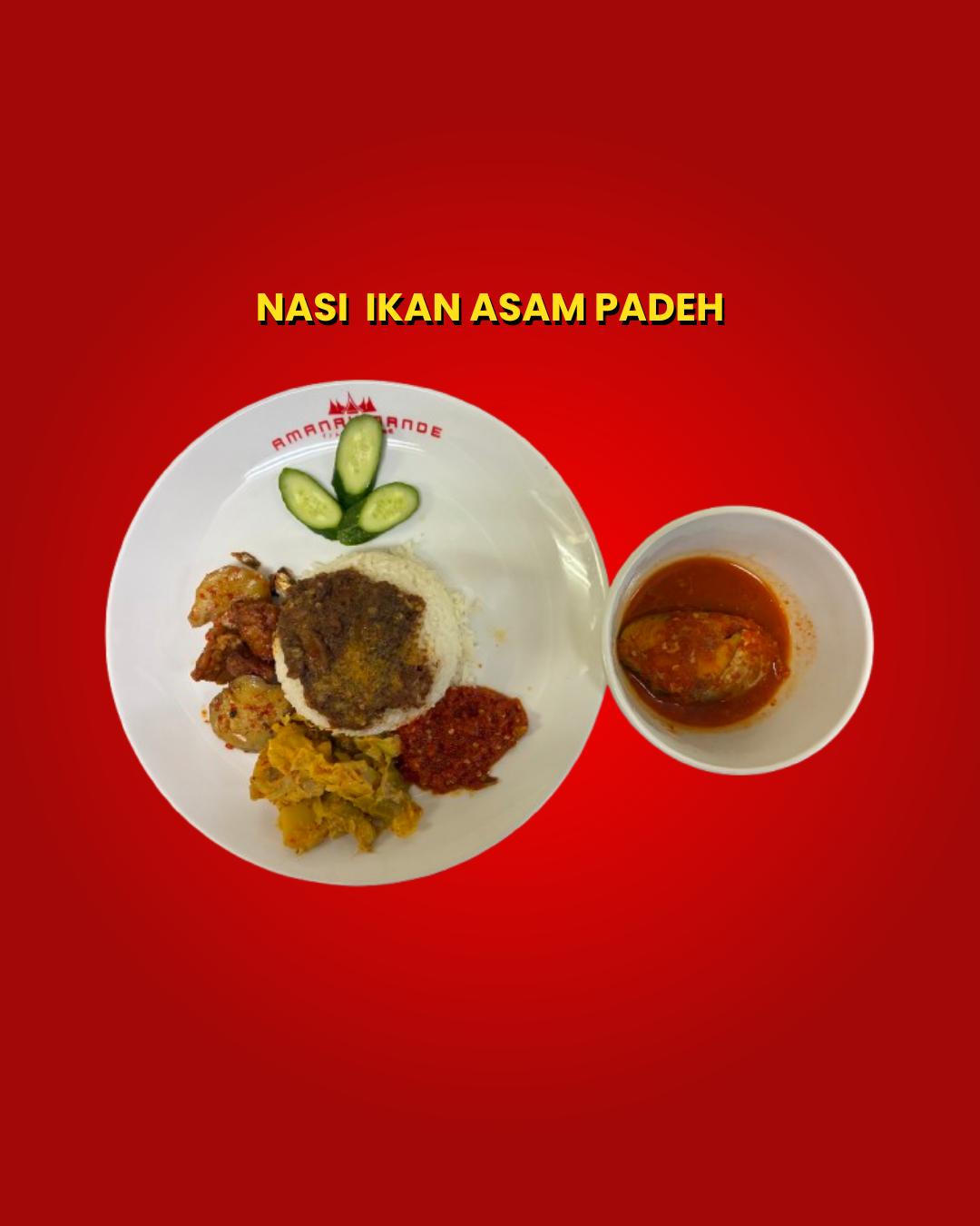 Nasi Ramas Ikan Asam Padeh