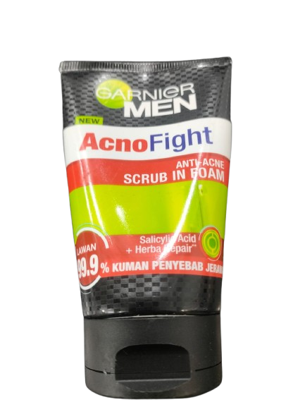 Garnier Men Anti-acne Scrub In Foam