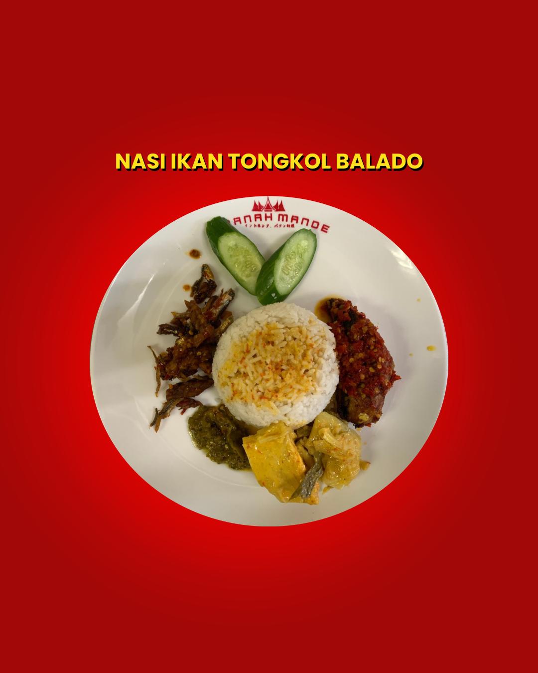 Nasi Ramas Ikan Tongkol Balado