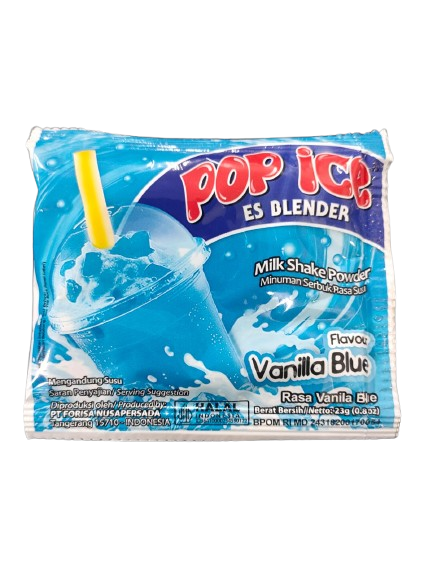Pop Ice Vanila Blue
