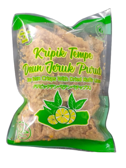 Keripik Tempe KF Rasa daun jeruk