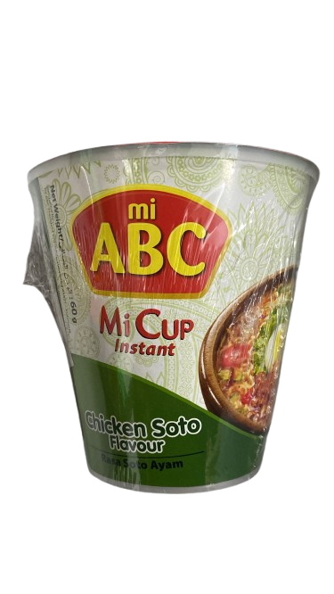 Mie Abc Cup Chicken Soto Flavour